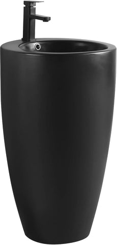 MEXEN ALONA FREE-STANDING WASHBASIN 490mm X 480MM -MATT BLACK