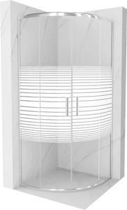 MEXEN RIO SHOWER ENCLOSURE HALF-ROUND-STRIPS, CHROME