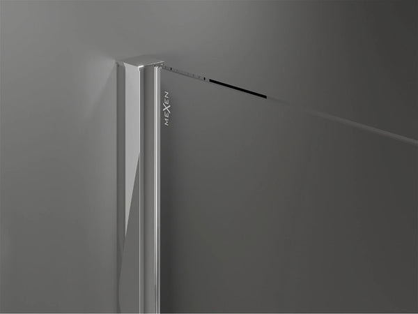 MEXEN VELAR WALK-IN SLIDING SHOWER DOOR -TRANSPARENT, CHROME