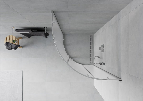 MEXEN RIO SHOWER ENCLOSURE - FROST, CHROME