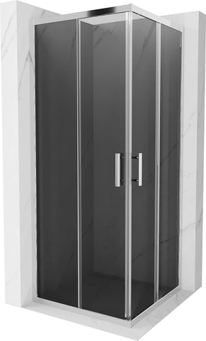 MEXEN RIO SHOWER ENCLOSURE SQUARE, GRAFIT,