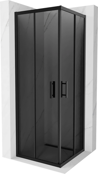 MEXEN RIO SHOWER ENCLOSURE-SQUARE-GRAPHITE,BLACK