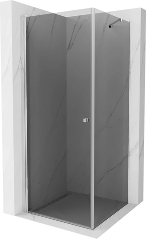 MEXEN PRETORIA SHOWER ENCLOSURE WITH TILTING DOOR,6mm GLASS THICKNESS,GRAPHITE