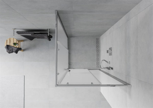 MEXEN RIO SHOWER ENCLOSURE- SQUARE-  FROST