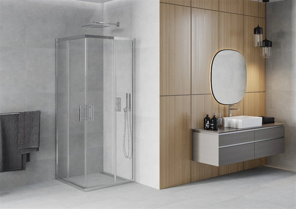 MEXEN RIO SHOWER ENCLOSURE SQUARE -TRANSPARENT