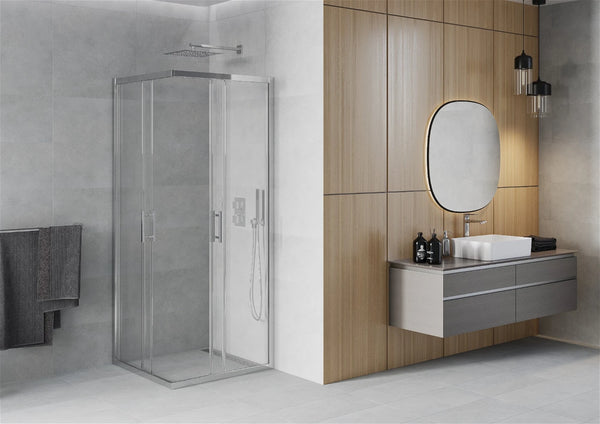 MEXEN RIO SHOWER ENCLOSURE SQUARE -TRANSPARENT