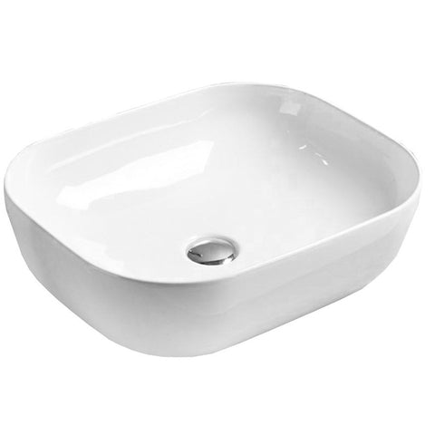 ROSA COUNTERTOP BASIN 500x400mm WHITE