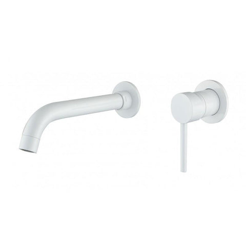 ALMA WALL MOUNTED BASIN TAP WHITE - OkBaths