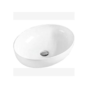 JOWITA COUNTERTOP BASIN 520x395mm WHITE - OkBaths