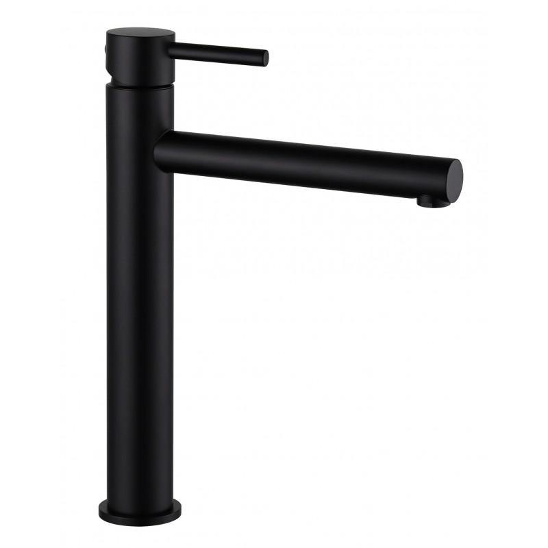 ELBA BASIN TAP BLACK TALL - OkBaths