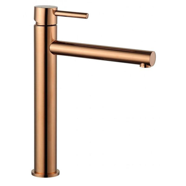 ELBA BASIN TAP ROSE GOLD TALL - OkBaths