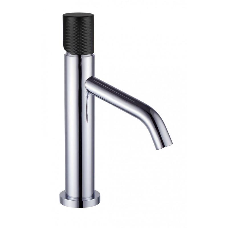 RUMBA ONE BASIN TAP CHROME-BLACK STANDARD + 5 MORE COLOURS - OkBaths