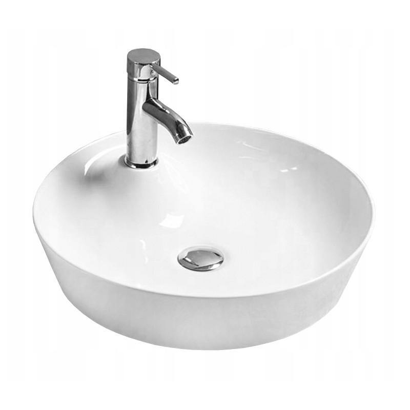 ARLENA COUNTERTOP BASIN 430x430mm WHITE - OkBaths