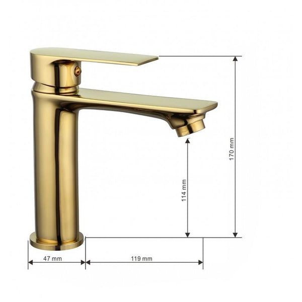 ROYO BASIN TAP GOLD STANDARD - OkBaths