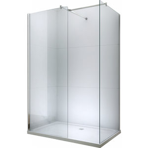 FOX SHOWER WALK IN TRANSPARENT,6mm-GLASS THICKNESS - OkBaths