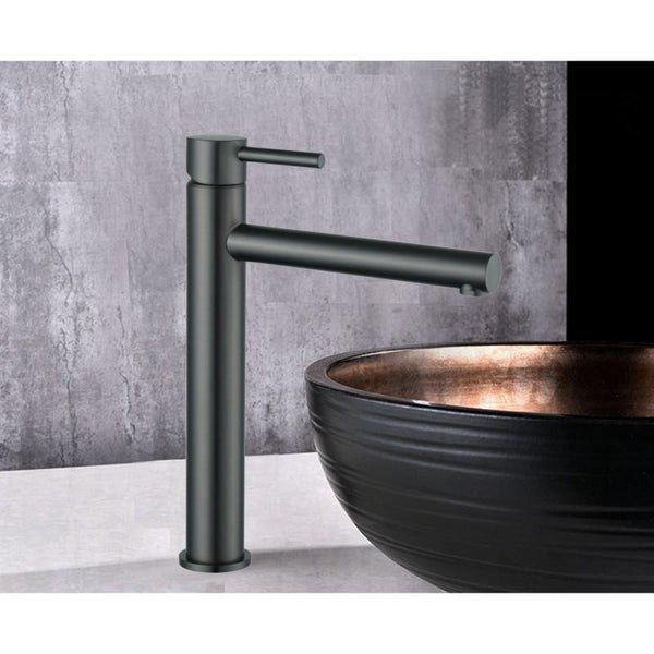 ELBA BASIN TAP BLACK TALL - OkBaths