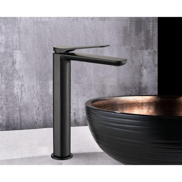 LARGO BASIN TAP BLACK TALL - OkBaths