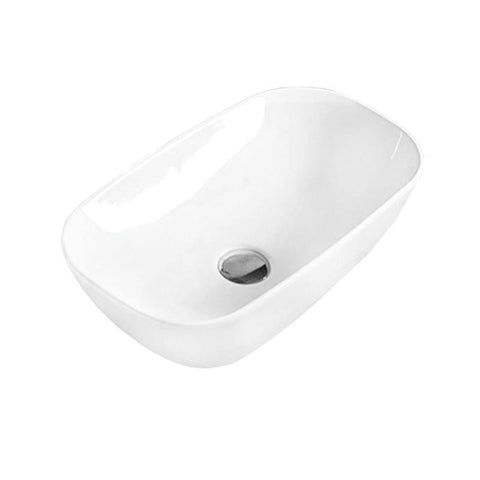 KLARA COUNTERTOP BASIN 460x230mm WHITE - OkBaths