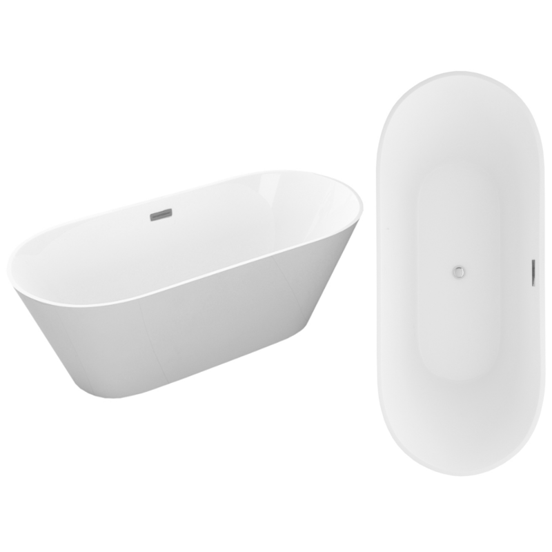 FLAVIA FREESTANDING BATH 1600x800mm - OkBaths