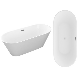 FLAVIA FREESTANDING BATH 1600x800mm - OkBaths