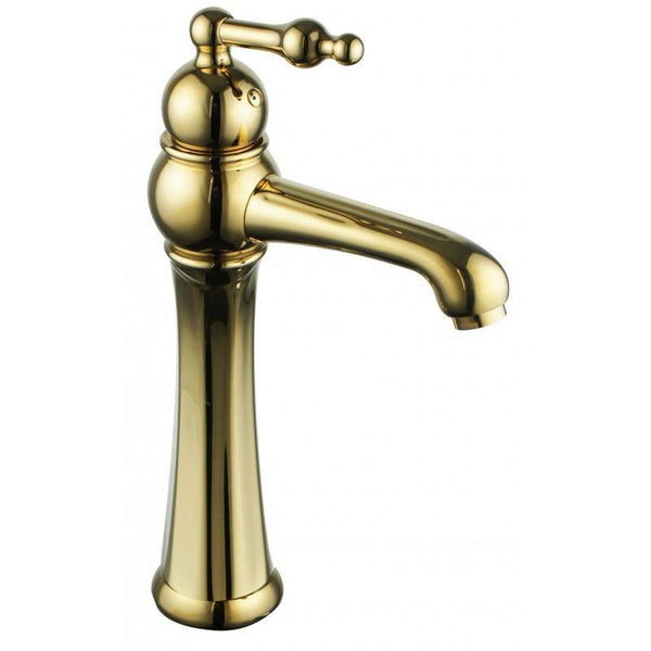 RETRO BASIN TAP GOLD TALL - OkBaths