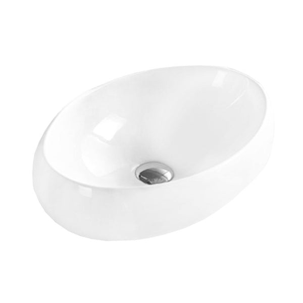 SILVIA COUNTERTOP BASIN 600x400mm WHITE