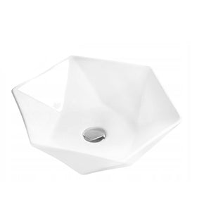 MEXEN MERY COUNTERTOP BASIN 480x415mm WHITE