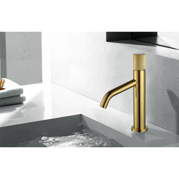 RUMBA ONE BASIN TAP GOLD STANDARD +5 MORE COLOURS - OkBaths