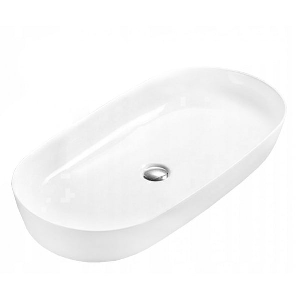 SUZANA COUNTERTOP BASIN 815x415mm WHITE