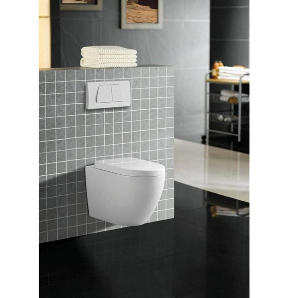 LENA WALL HUNG TOILET + SLOWLY CLOSING BOARD - OkBaths