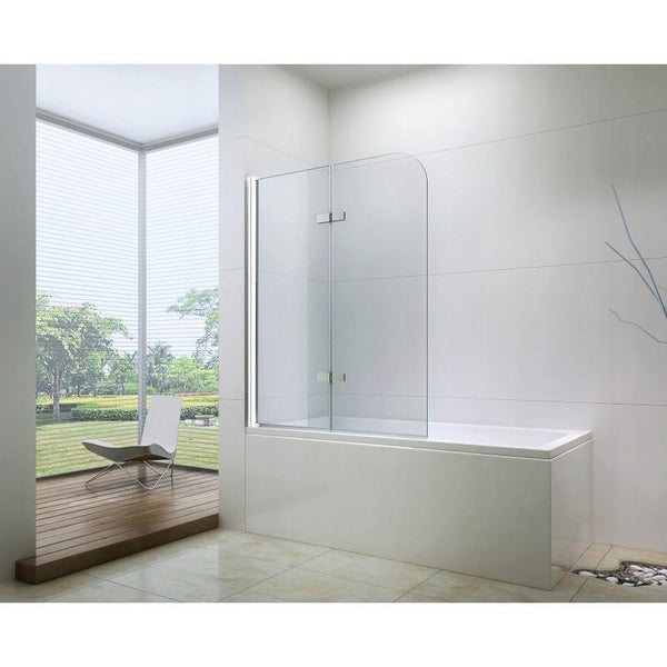 FELIX BATH SCREEN 2 PANELS 1000x1400mm - OkBaths