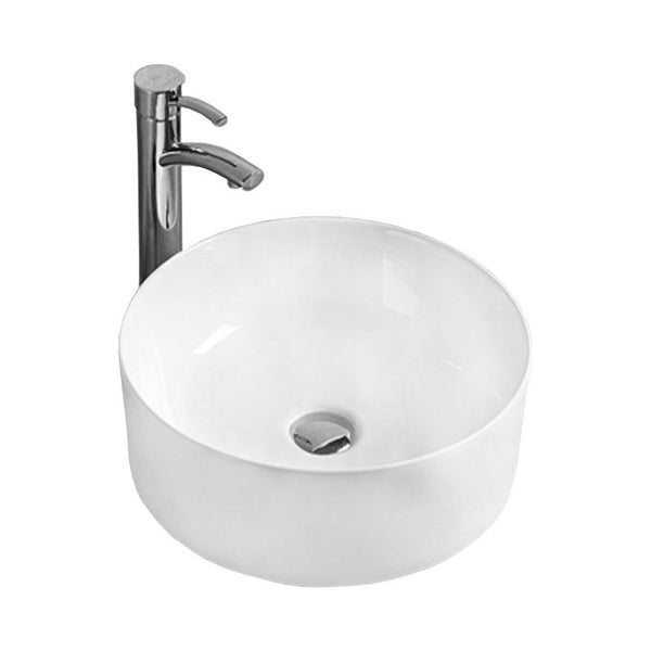 TINA COUNTERTOP BASIN 410x410mm WHITE