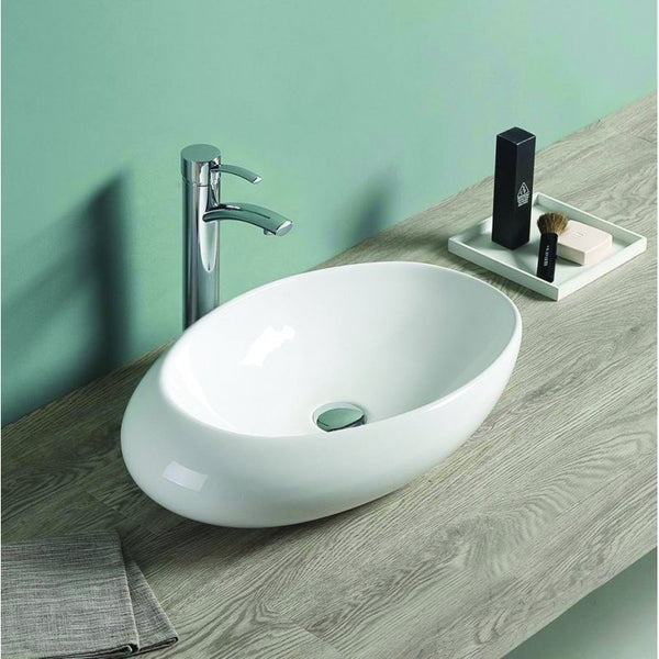 MEXEN MALWA COUNTERTOP BASIN 590x360mm WHITE