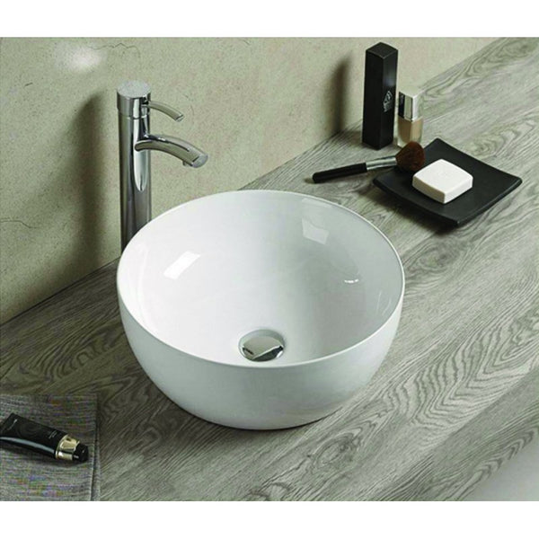 MEXEN LUCA COUNTERTOP BASIN 400x400mm WHITE