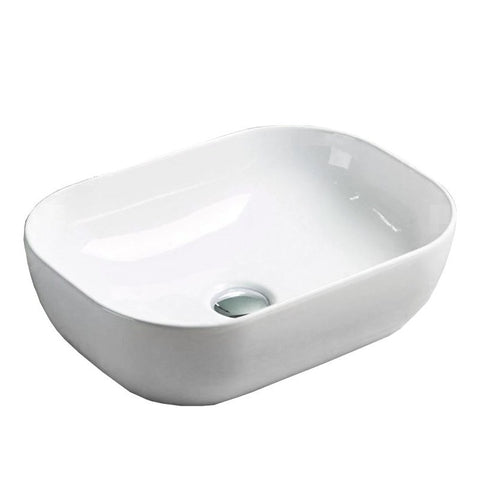 MEXEN RITA COUNTERTOP BASIN 455x325mm WHITE