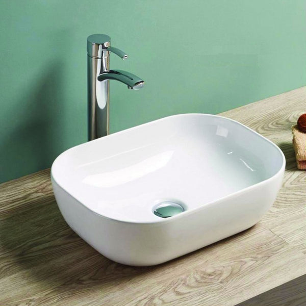 MEXEN RITA COUNTERTOP BASIN 455x325mm WHITE