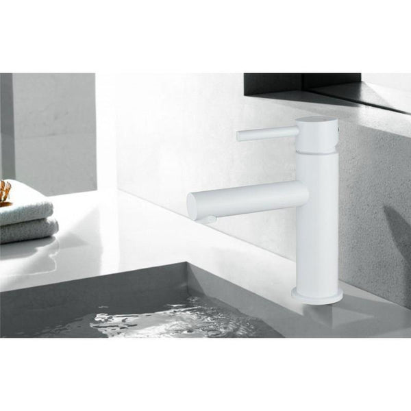 ELBA BASIN TAP WHITE - OkBaths