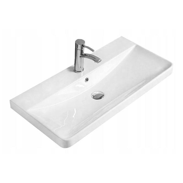 DAGNA COUNTERTOP BASIN 505x355mm WHITE - OkBaths