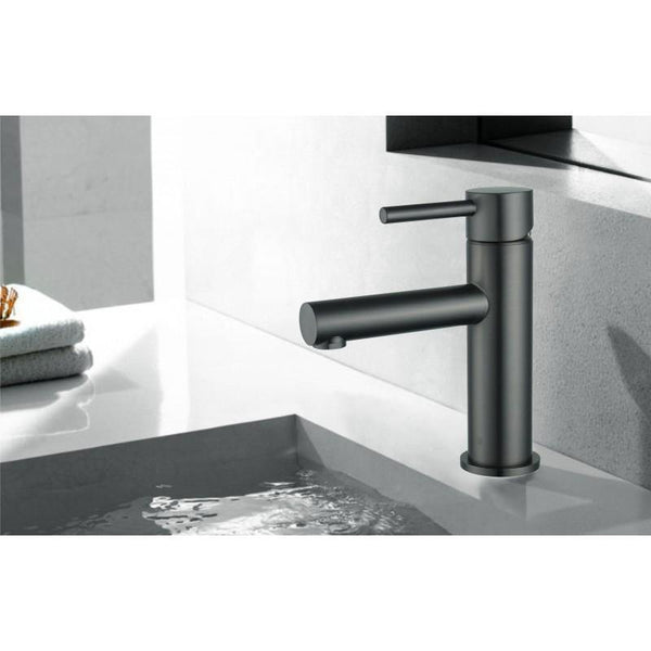 ELBA BASIN TAP GRAPHITE - OkBaths