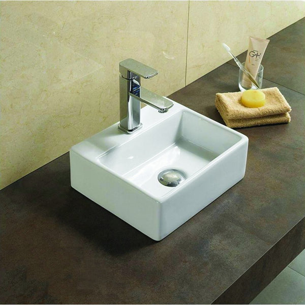 MEXEN MINI COUNTERTOP BASIN 400x300mm WHITE