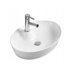 AIDA COUNTERTOP BASIN 550x400mm WHITE - OkBaths