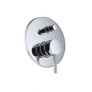 LUA SHOWER BATH TAP CHROME CONCEALED - OkBaths