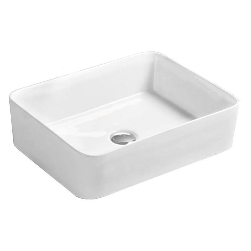 CATIA COUNTERTOP BASIN 480x370mm WHITE - OkBaths