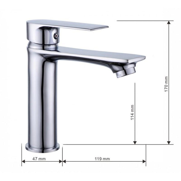 ROYO BASIN TAP CHROME - OkBaths