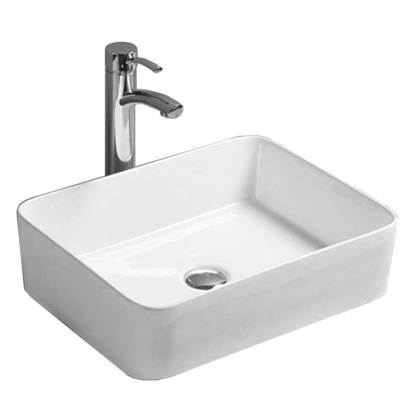 CATIA COUNTERTOP BASIN 480x370mm WHITE - OkBaths