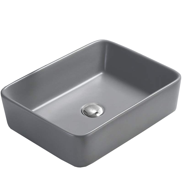 CATIA COUNTERTOP BASIN 480x370mm GREY - OkBaths