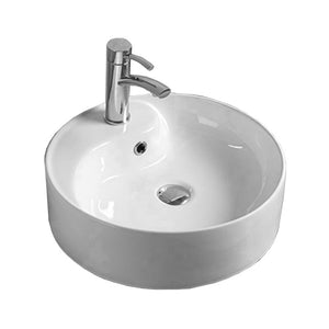 MEXEN LILA COUNTERTOP BASIN 465x465mm WHITE