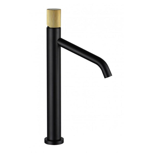 RUMBA ONE BASIN TAP CHROME-BLACK TALL +5 MORE COLOURS - OkBaths