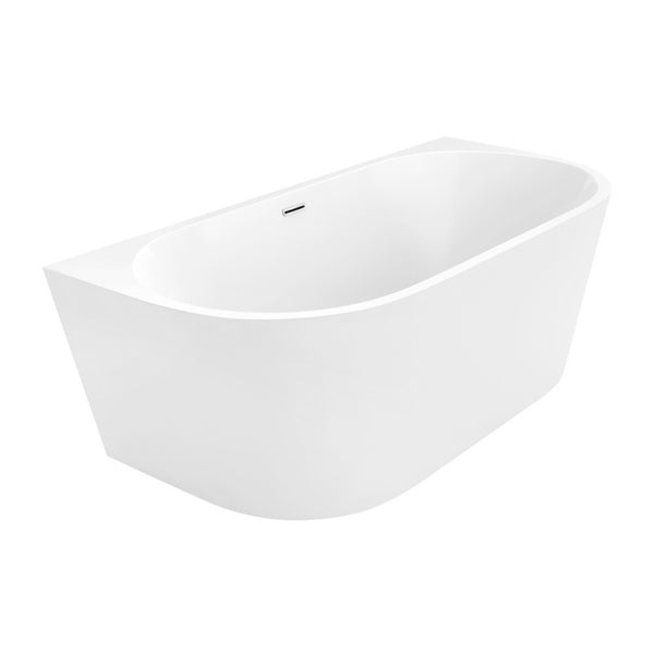 MEXEN OVAL FREESTANDING BACK-TO-WALL BATH 1500x750mm