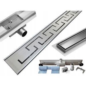 LINEAR FLOOR DRAINS-M15 LOW SIPHON - OkBaths